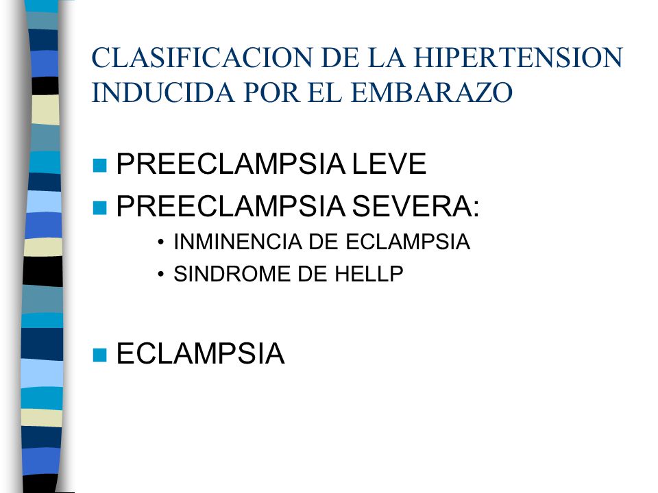 Calcio en la hipertensión inducida por el embarazo
